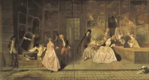 Germanic Prints: WATTEAU, Jean-Antoine (1684-1721)