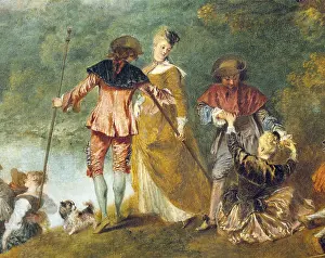 Jean Antoine 1684 1721 Prints: WATTEAU, Jean-Antoine (1684-1721)