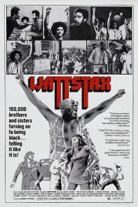 Isaac Prints: WATTSTAX, US poster art, top: second left: Jesse Jackson; top