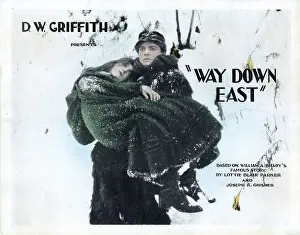 Lillian Prints: WAY DOWN EAST, from left: Lillian Gish, Richard Barthelmess, 1920