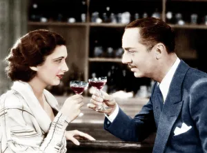 September Prints: ONE WAY PASSAGE, from left: Kay Francis, William Powell, 1932