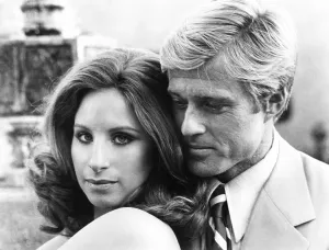 1970s Hairstyles Prints: THE WAY WE WERE, from left, Barbra Streisand, Robert Redford, 1973