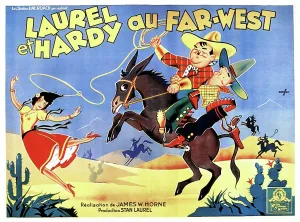 Hardy Prints: WAY OUT WEST, (aka LAUREL ET HARDY AU FAR-WEST)