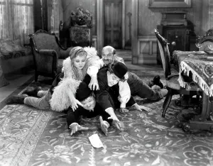 Jt 9 Prints: WAY OUT WEST, Sharon Lynn, Oliver Hardy, Stan Laurel, James Finlayson, 1937