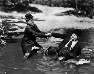Hardy Prints: WAY OUT WEST, Stan Laurel, Oliver Hardy, 1937