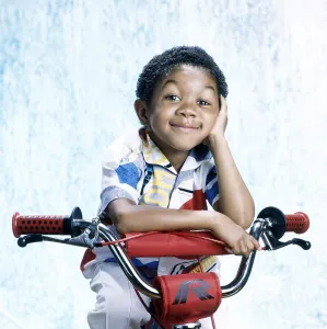 Bicycle Prints: WEBSTER, Emmanuel Lewis, 1983-87 (1986 photo by Bonnie Schiffman)