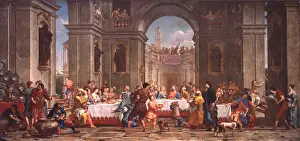 Background Prints: Wedding at Cana, by Bortolo Litterini