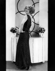 Polka Dot Prints: HER WEDDING NIGHT, Clara Bow, 1930