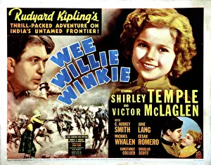 July Prints: WEE WILLIE WINKIE, top from left: Victor McLaglen