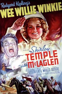 WEE WILLIE WINKIE, Victor McLaglen, Shirley Temple, 1937, TM and Copyright 20th Century Fox Film Corp. All rights reserved