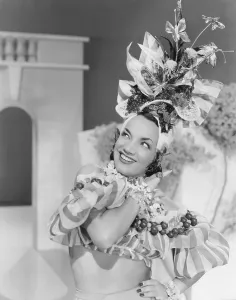WEEK-END IN HAVANA, Carmen Miranda, 1941, TM & Copyright 20th Century Fox Film Corp./courtesy Everett Collection