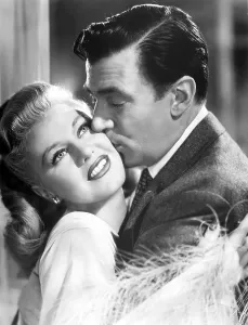 WEEK-END AT THE WALDORF, from left: Ginger Rogers, Walter Pidgeon, 1945