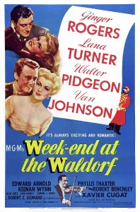 Couples Prints: WEEKEND AT THE WALDORF, (aka WEEK-END AT THE WALDORF)