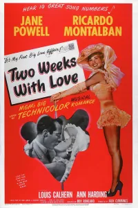 Ricardo Prints: TWO WEEKS WITH LOVE, insert: Ricardo Montalban, Jane Powell, Jane Powell (right), 1950