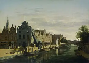 Dogs Prints: Weighing House and Crane on the Spaarne