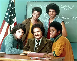 Images Dated 21st August 2025: WELCOME BACK, KOTTER, standing from left: Ron Palillo