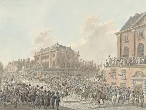 Brush Prints: Welcome of Louis Napoleon as King of Holland