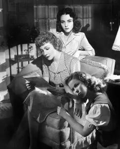 Sitting In Chair Prints: SINCE YOU WENT AWAY, Jennifer Jones, Claudette Colbert, Shirley Temple, 1944