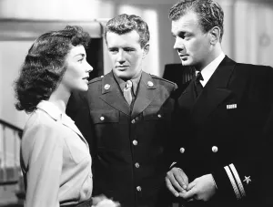 Images Dated 19th August 2013: SINCE YOU WENT AWAY, from left, Jennifer Jones, Robert Walker, Joseph Cotten, 1944