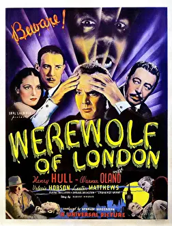 Lester Prints: WEREWOLF OF LONDON, top from left