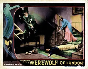 Valerie Prints: WEREWOLF OF LONDON, from left, Warner Oland, Henry Hull, Valerie Hobson, 1935