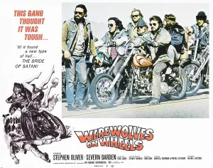 Motorcycle Prints: WEREWOLVES ON WHEELS, Stephen Oliver (standing), 1971