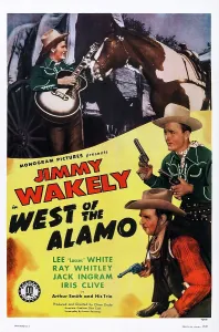 Armed Prints: WEST OF THE ALAMO, US poster art