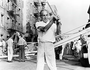 1960s Candids Prints: WEST SIDE STORY, choreographer and co-director Jerome Robbins
