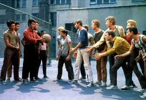 Winters Prints: WEST SIDE STORY, George Chakiris, Russ Tamblyn, David Winters, 1961
