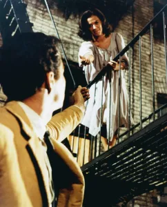 Hand Outstretched Prints: WEST SIDE STORY, from left: Richard Beymer, Natalie Wood, 1961