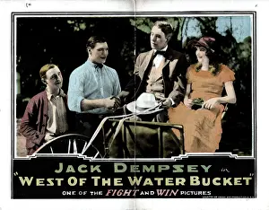 Bowtie Prints: WEST OF THE WATER BUCKET, Jack Dempsey (second from left), 1924