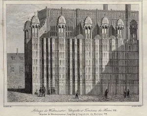 Deathly Prints: Westminster Abbey. Chapel of the tomb of Henry VII