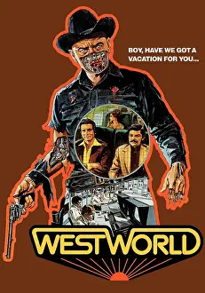 Posbyb Prints: WESTWORLD, Yul Brynner, 1973