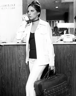 Talking On Phone Prints: WHAT'S UP, DOC?, Barbra Streisand, 1972