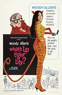 Allen Prints: WHAT'S UP, TIGER LILY?, US poster art, left: Woody Allen, 1966
