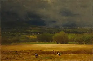 Lcgr202305 Prints: The Wheat Field, 1875-77, by George Inness