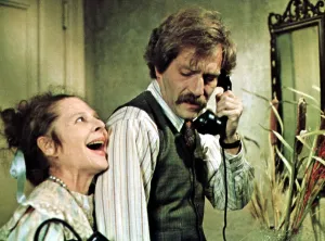 Vest Prints: WHERE'S POPPA?, Ruth Gordon, George Segal, 1970
