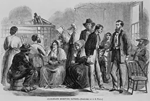 Food Prints: White Alabamians receive rations from the Freedmen's Bureau in the summer of 1866