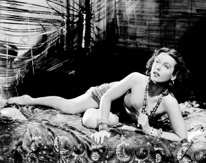 Beads Prints: WHITE CARGO, Hedy Lamarr, 1942