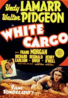 2004 Prints: WHITE CARGO, Hedy Lamarr, Richard Carlson, 1942