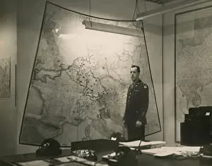 Strategy Prints: White House Map Room, ca. 1943
