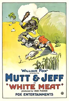 Boulder Prints: WHITE MEAT, center two characters