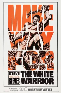 Reeves Prints: THE WHITE WARRIOR, (aka AGI MURAD IL DIAVOLO BIANCO), Steve Reeves on poster art, 1959