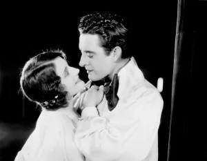 Images Dated 6th April 2015: HE WHO GETS SLAPPED, from left, Norma Shearer, John Gilbert, 1924