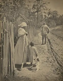Alabama Prints: Who Is That? is an 1896 photo by Rudolf Eickemeyer, Jr. created in Alabama