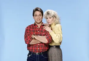 Plaid Shirt Prints: WHO'S THE BOSS?, from left, Tony Danza, Judith Light, 1984-92 (1987 photo)