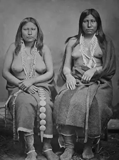 Clothes Prints: Two Wichita girls in summer costume