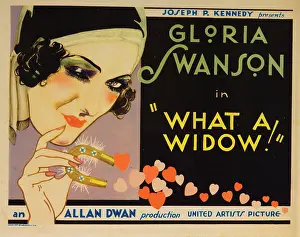 Newscannerlg Prints: WHAT A WIDOW!, Gloria Swanson, 1930