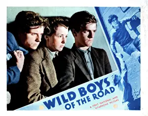 Depression Prints: WILD BOYS OF THE ROAD, from left