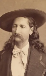 Lapels Prints: Wild Bill Hickok, aka James B. Hickok, 1873, by Jeremiah Gurney